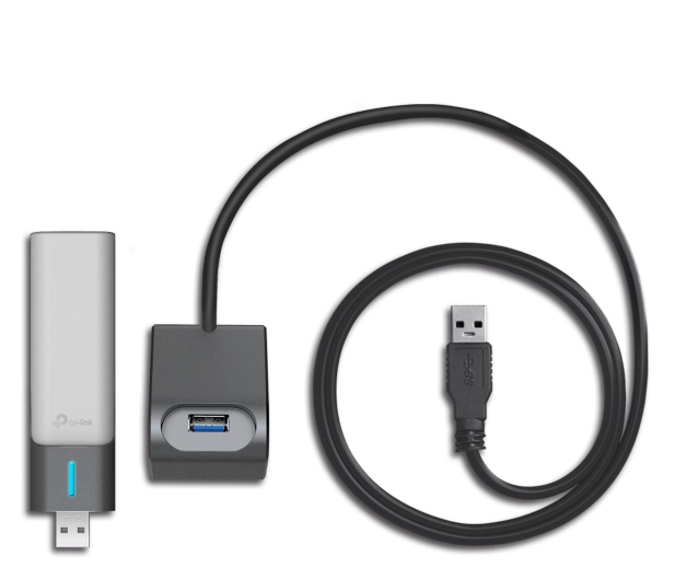 TP-LINK Karta sieciowa Archer TX50UH USB Adapter AX3000 - 1315309 - zdjęcie 2